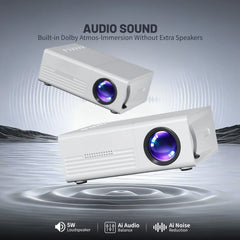 Mini Projector TFT LCD 1920X1080 Full HD 1080P Wifi Bluetooth Portable Projectors Home Theater Cinema Outdoor Proiettore