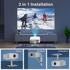 Desktop Projector Holder Stand Table Mobile Projector Mount Removable Adjustable Universal Projectors Bracket Holder Studio Home