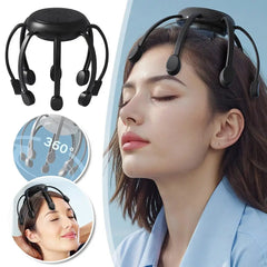 Automatic Head Massage Machine Octopus 8 Claw Smart Head Massager Wholesale Electric Head Therapy Device for Relaxation