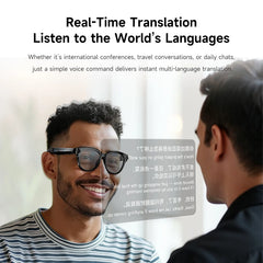 2026 AI Smart Glasses AI Translation Sunglasses Bluetooth Calling Music Player Camera Control Anti-Blue Light Glasses Men Women