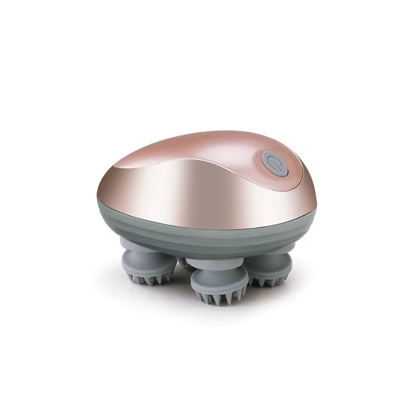 Electric Scalp Massager Handheld Portable Scalp Massager Head Scratcher for Full Body Massage Deep Clean and Stress Relax.