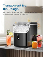34Lbs/24H Nugget Ice Makers Countertop