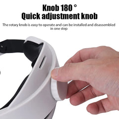 Head Strap Holder Headband for Meta Quest 2 Quest2 VR Glasses Virtual Reality Headset Helmet Game Accessories Gaming Adjustable