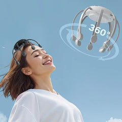 Automatic Head Massage Machine Octopus 8 Claw Smart Head Massager Wholesale Electric Head Therapy Device for Relaxation