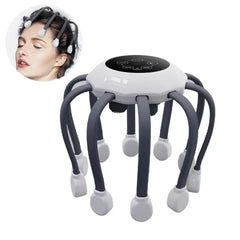 Octopus Claw Eight Claw Massager USB Charging Therapeutic Scratch Pad Electric Head Massager Therapeutic Electric Scalp Massager