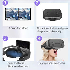 Hot Sale New G13 Headset Smart Virtual Reality Eyewear Product All-In-One Watching Movie/Games 3D VR Glasses