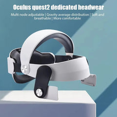Head Strap Holder Headband for Meta Quest 2 Quest2 VR Glasses Virtual Reality Headset Helmet Game Accessories Gaming Adjustable
