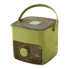 Portable Ice Maker Machine with Storage Drawer Ice Maker with Handle Compact Ice Maker Machine for Household & Outdoor Use