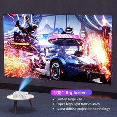 Mini Projector TFT LCD 1920X1080 Full HD 1080P Wifi Bluetooth Portable Projectors Home Theater Cinema Outdoor Proiettore