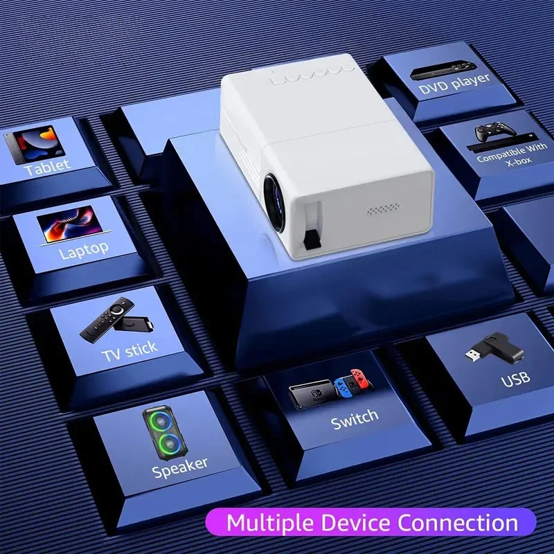 Mini Projector TFT LCD 1920X1080 Full HD 1080P Wifi Bluetooth Portable Projectors Home Theater Cinema Outdoor Proiettore